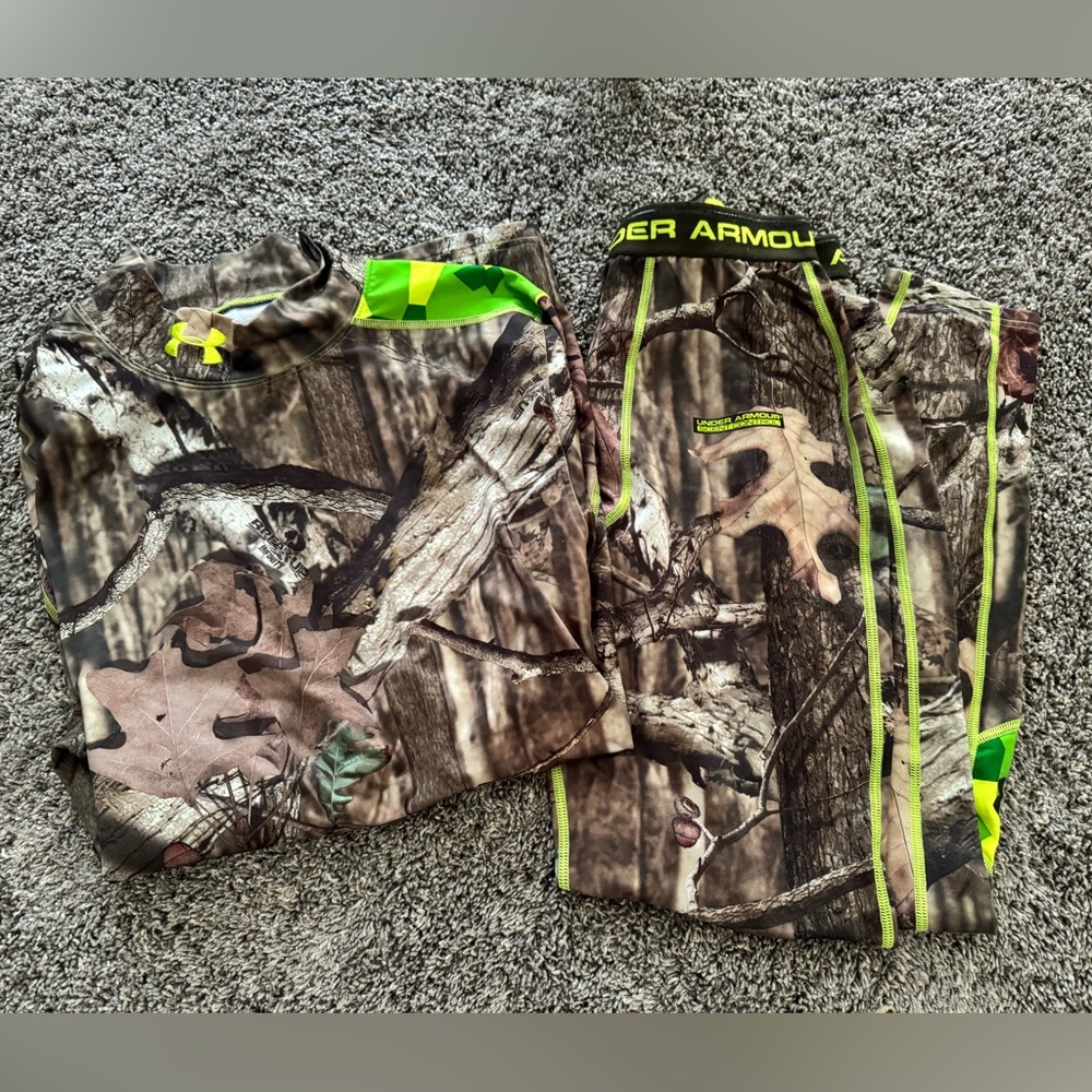 Under Armour Woodland Camo Pants